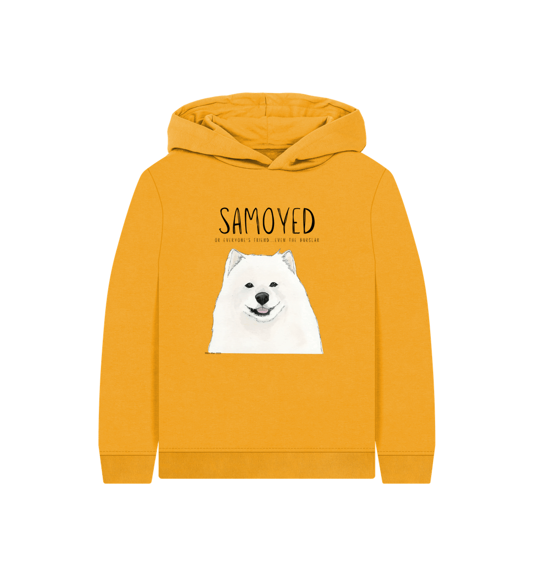 The Samoyed Kid’s Hoodie: Snuggly, Fun & Ready for Mischief!