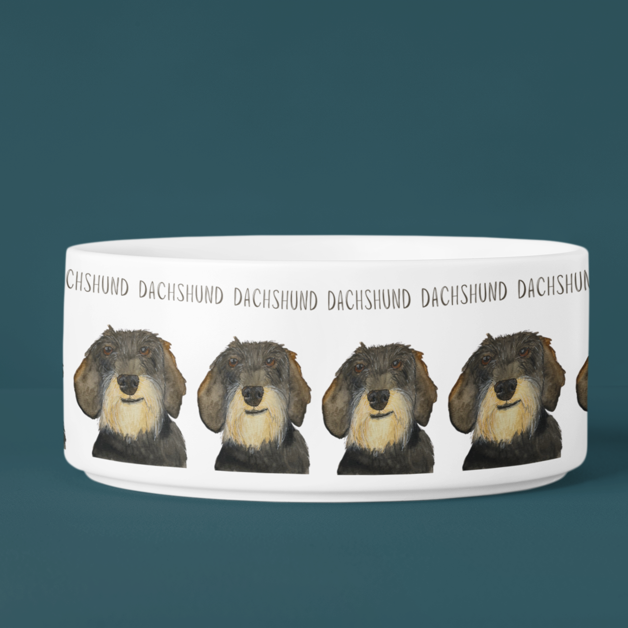 Handcrafted Dachshund Dog Bowl – Stylish Dining for Your Doxie!
