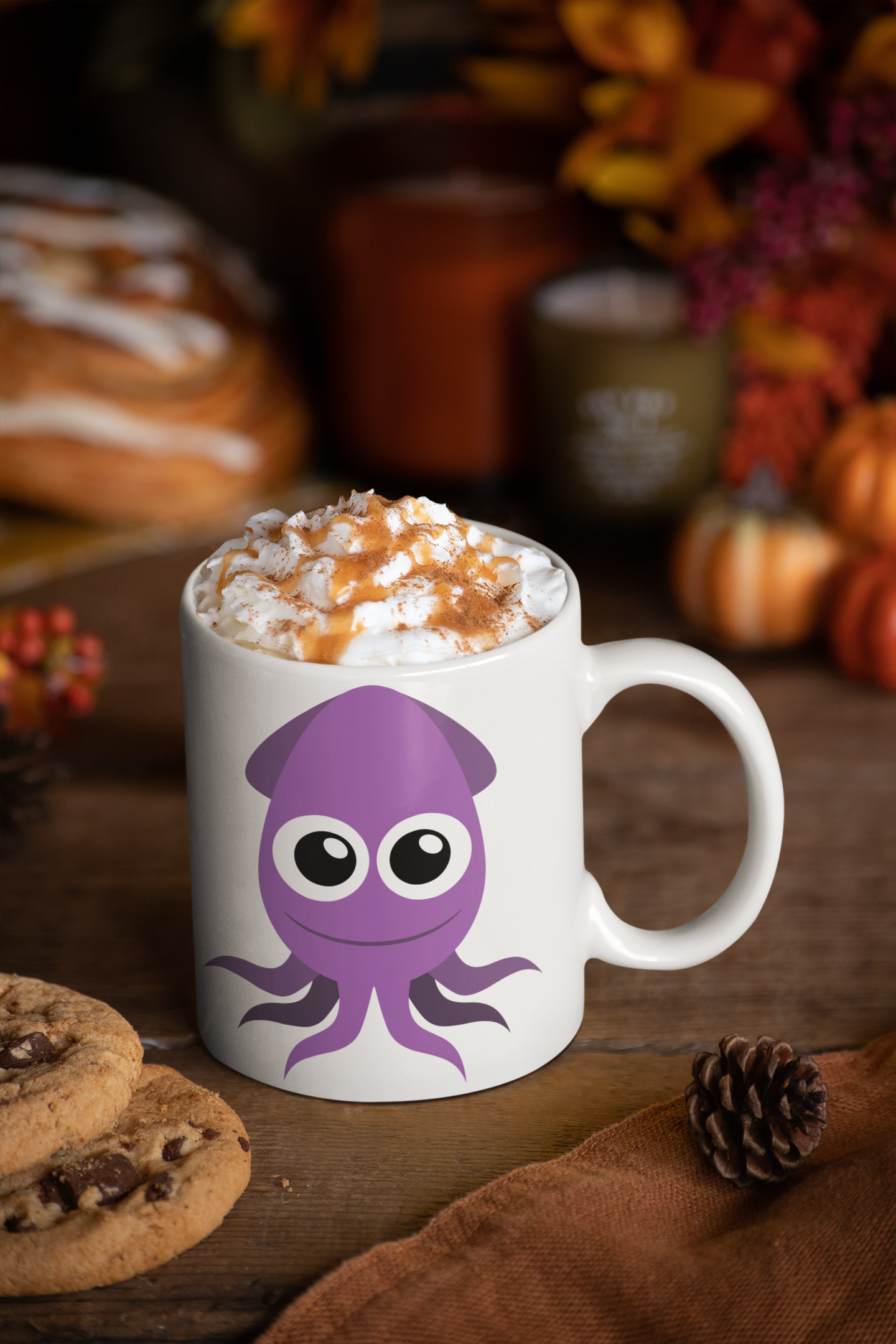 Adorable Tuna Sea Animal Personalised Your Name Gift Mug