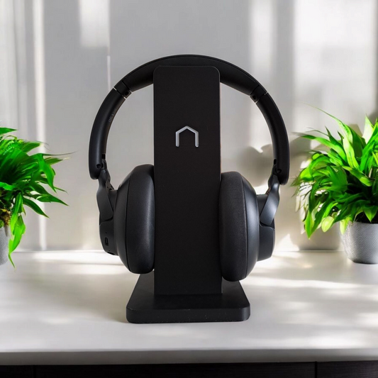 Modern Minimalist Headphone Holder Stand - Colourful Desk Organiser