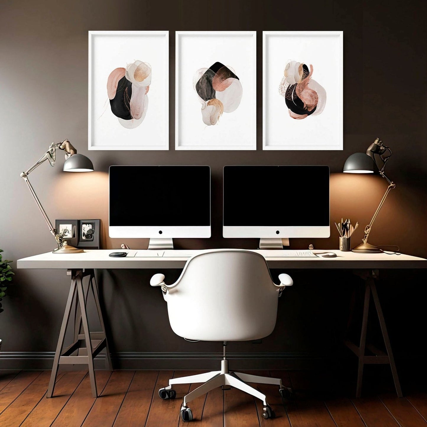 Modern print art | set of 3 wall art prints
