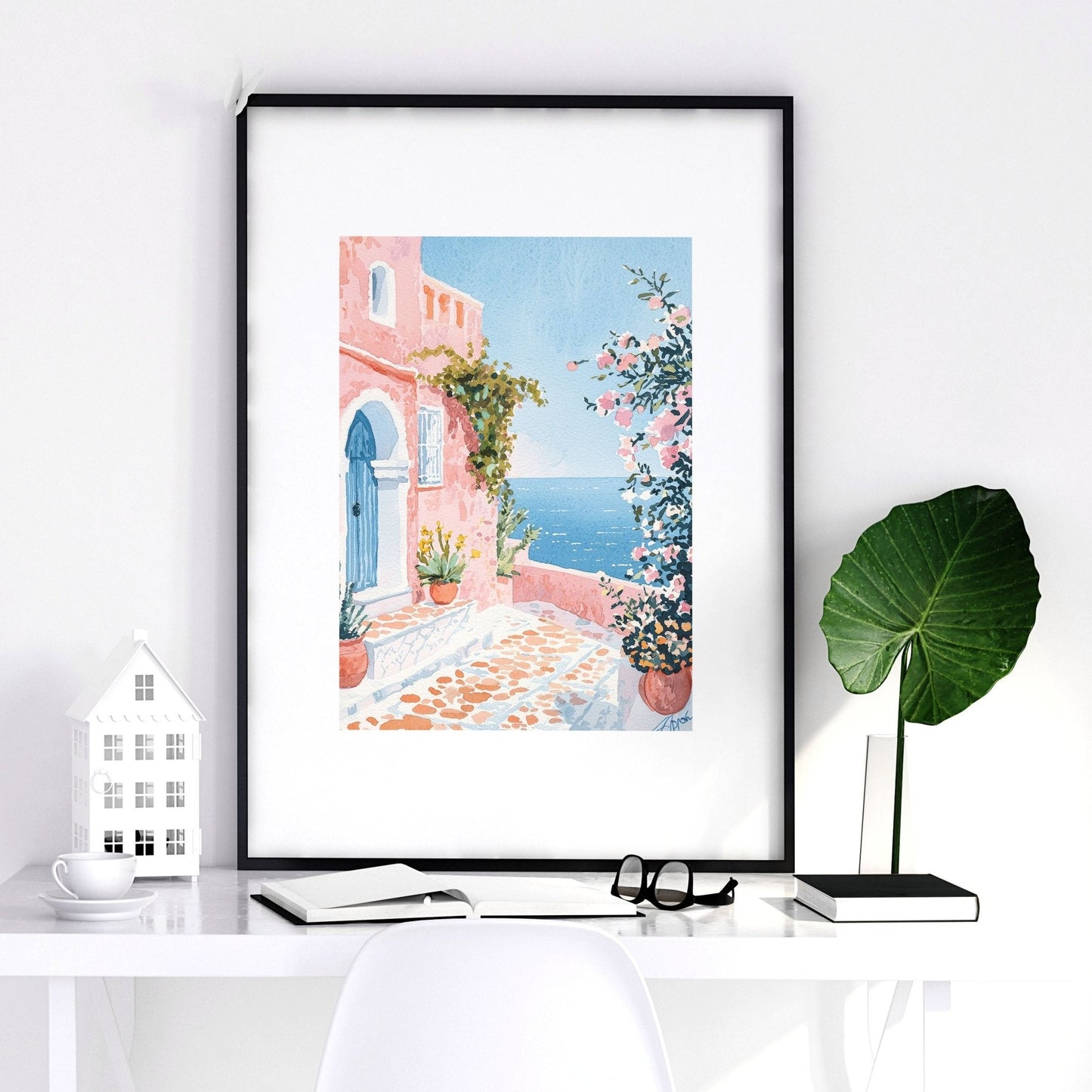 Modern Wall Decor Art | Set of 3 Beach Decor Wall art Prints