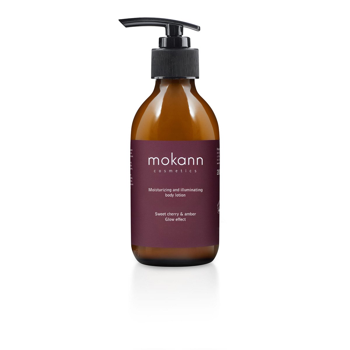 Moisturizing and Illuminating Body Lotion Sweet Cherry & Amber GLOW EFFECT 200ml