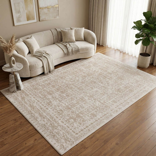 Montana Cream and Beige Rug | 3716CB