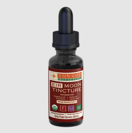 MOONTIME - Organic Herbal Support for MENSTRUAL CRAMPS and REPRODUCTIVE SUPPORT