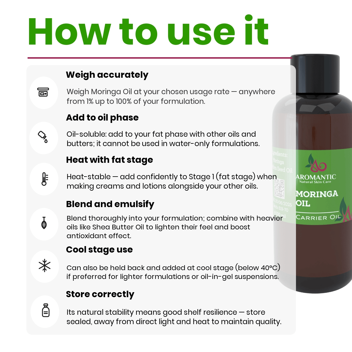 Moringa Oil