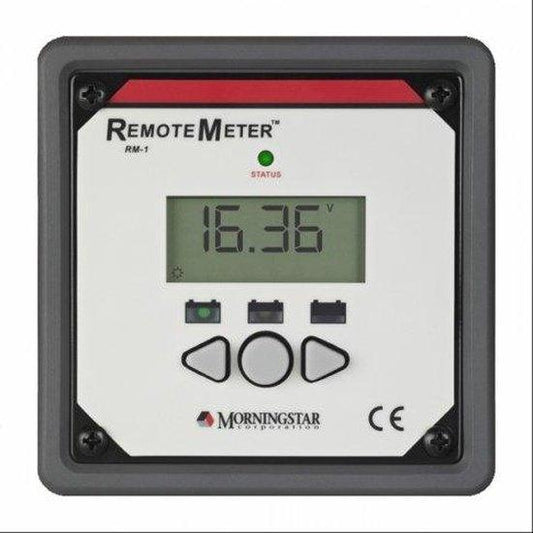 Morningstar remote LCD meter RM-1 for SunSaver Duo controllers, SunSaver MPPT controllers and SureSine inverters