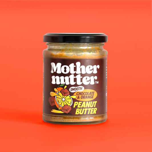 Mothernutter Smooth Chocolate & Orange Peanut Butter (280g)