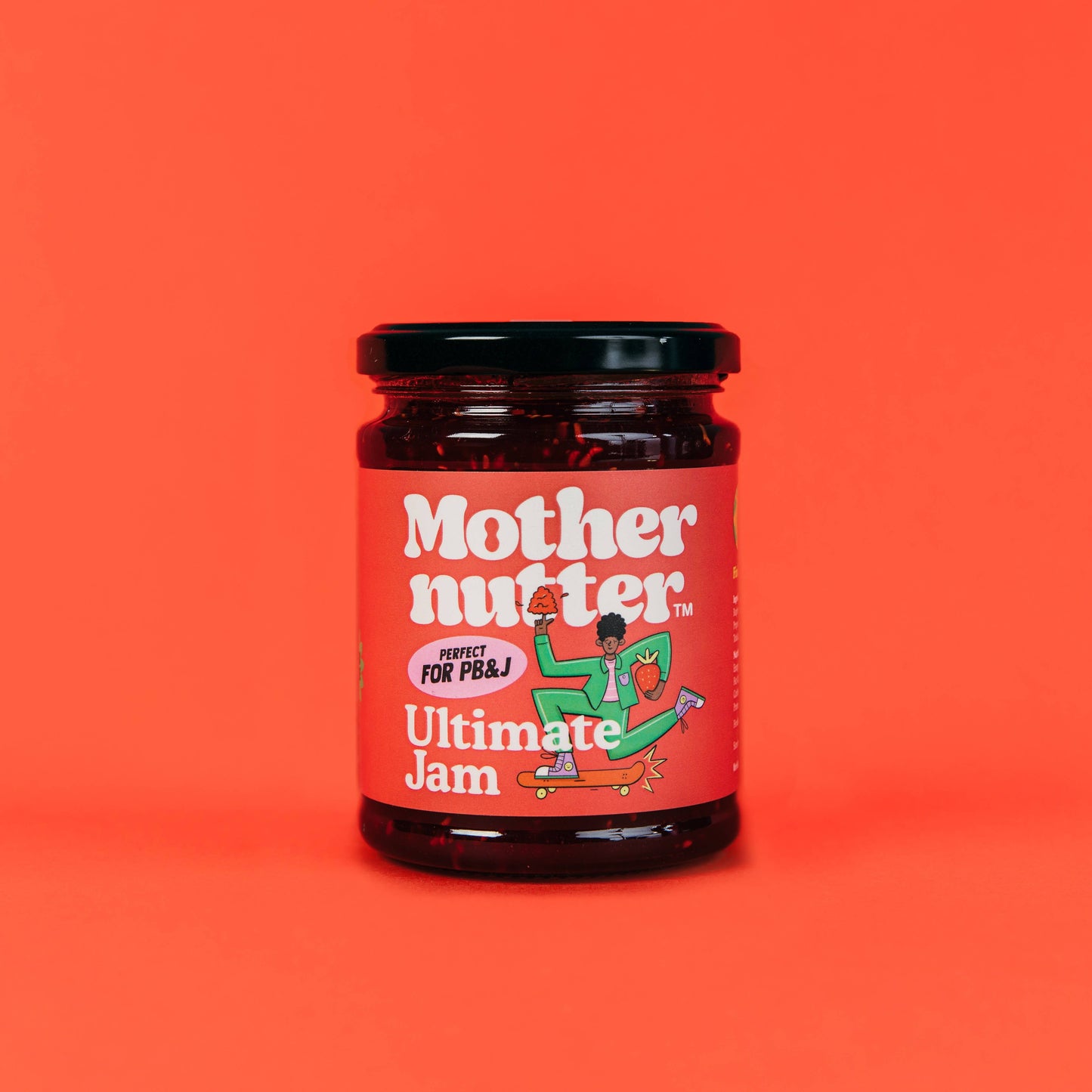Mothernutter Ultimate Jam with Raspberry & Strawberry (350g)