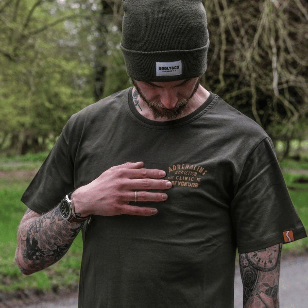 Green Adrenaline Addiction Tee