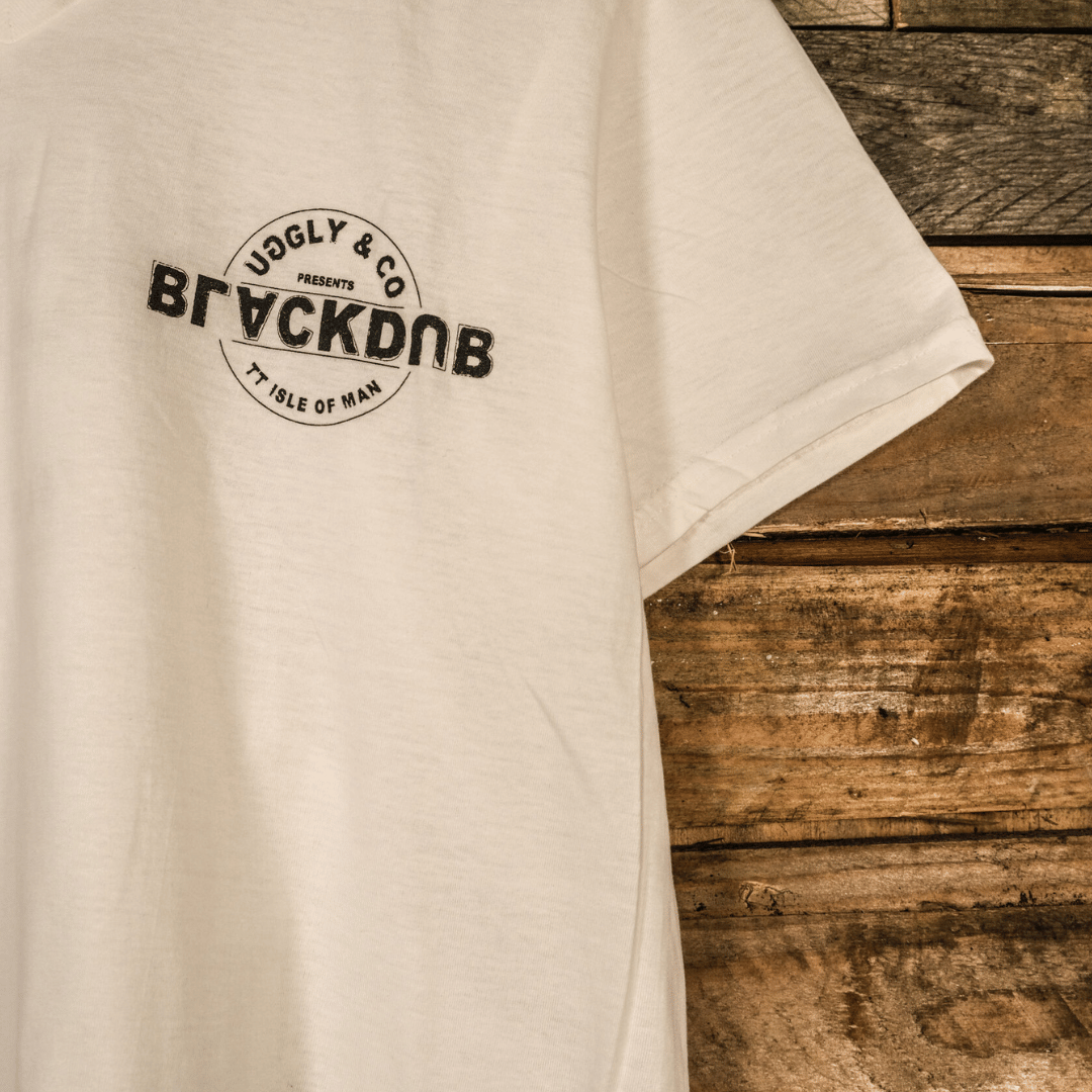 White Stamp Tee