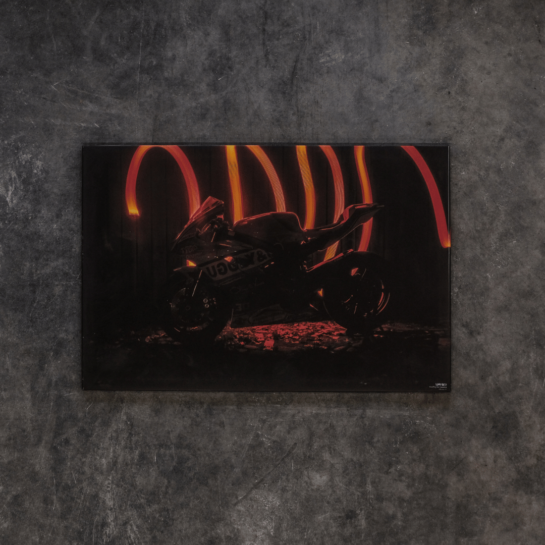 'Unveiling the Yamaha' Wall Art - Canvas 1.0