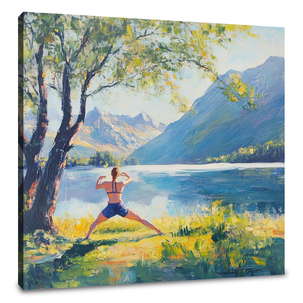 Sunrise Fitness Canvas