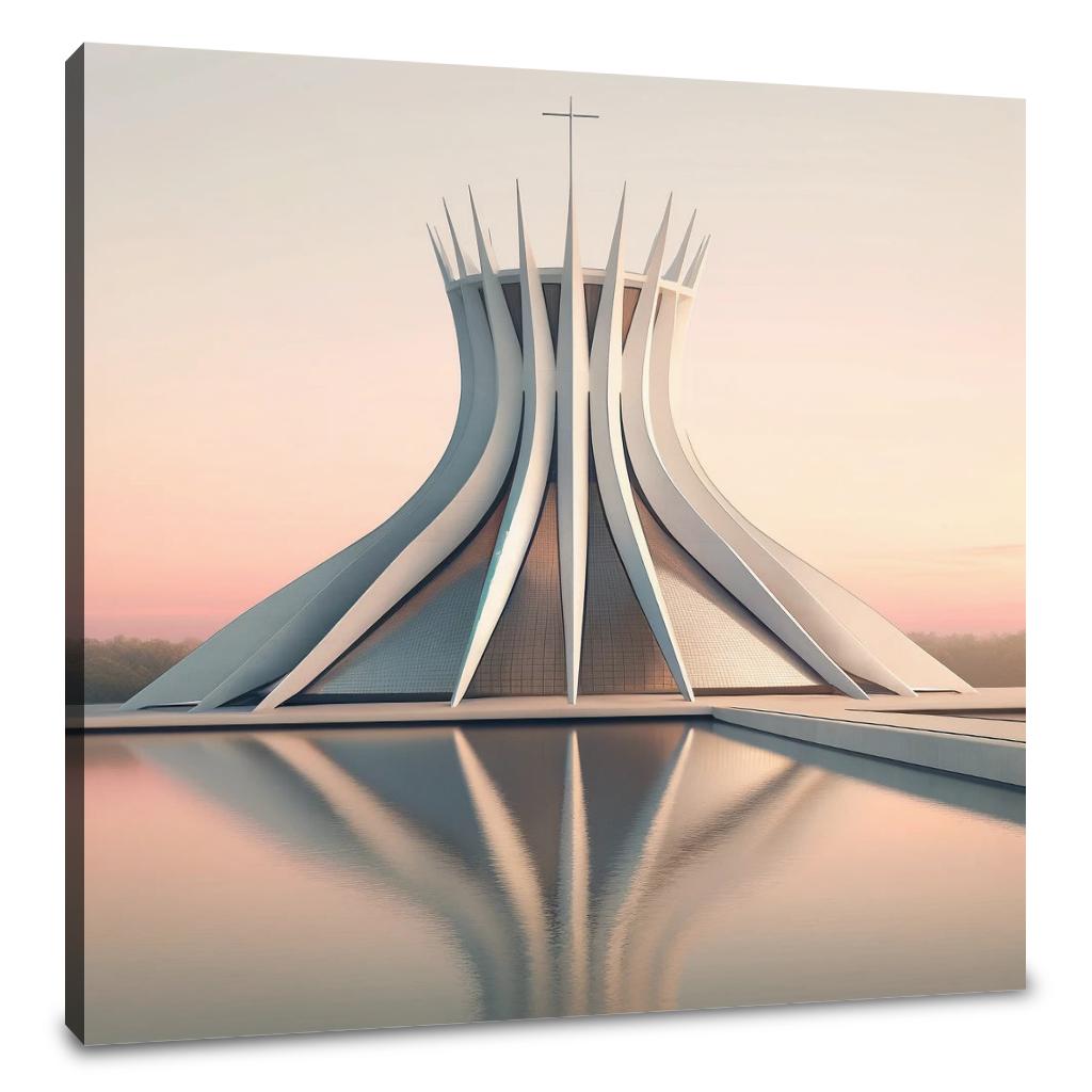 Metropolitan Cathedral Reflections Canvas