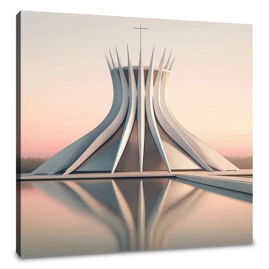 Metropolitan Cathedral Reflections Canvas