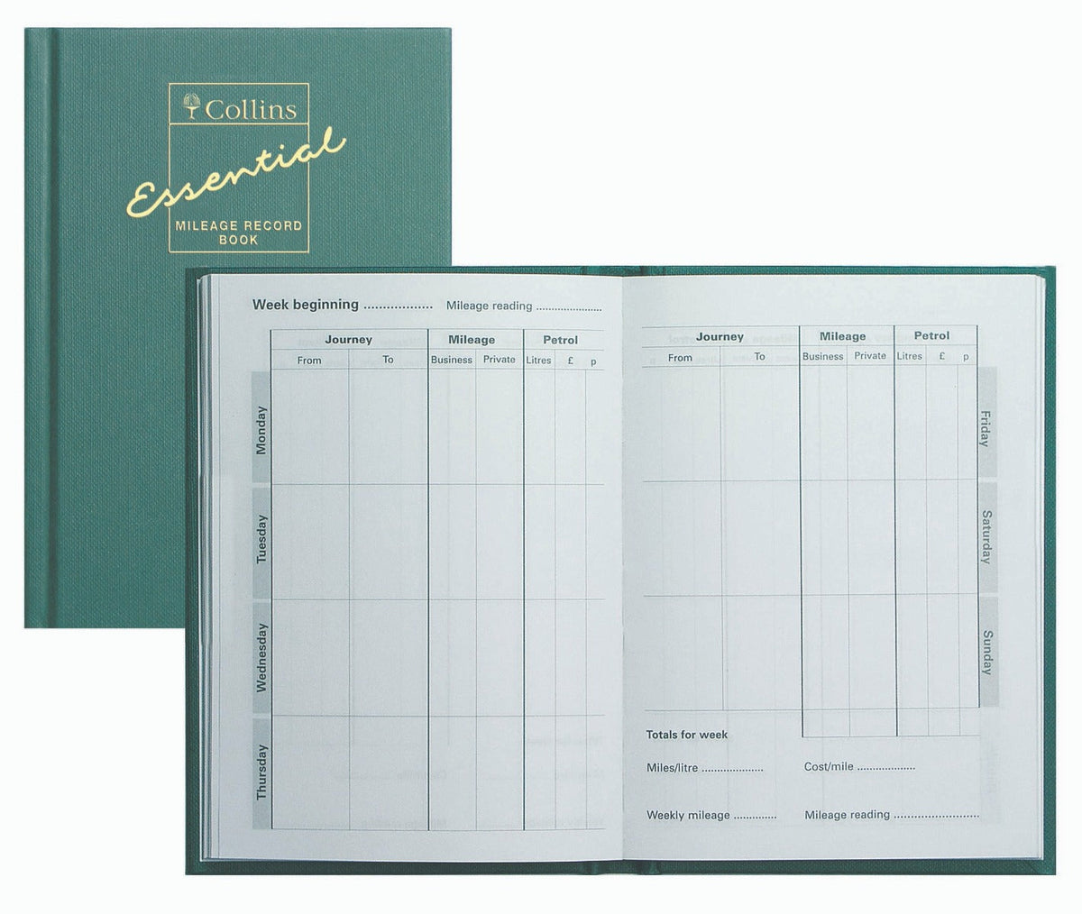 Record Book  - Green (MRB1)