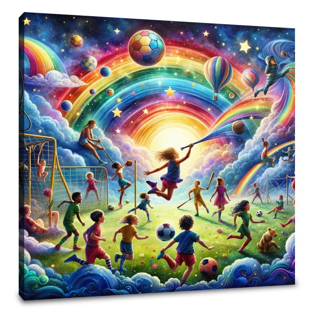Spirited Sports Blend Canvas