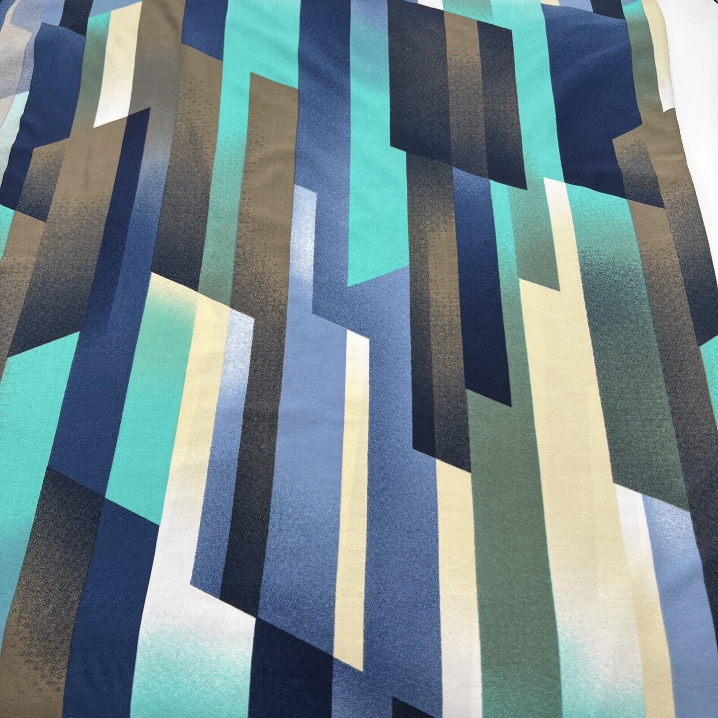 Multi Block Soft Touch Stretch Fabric