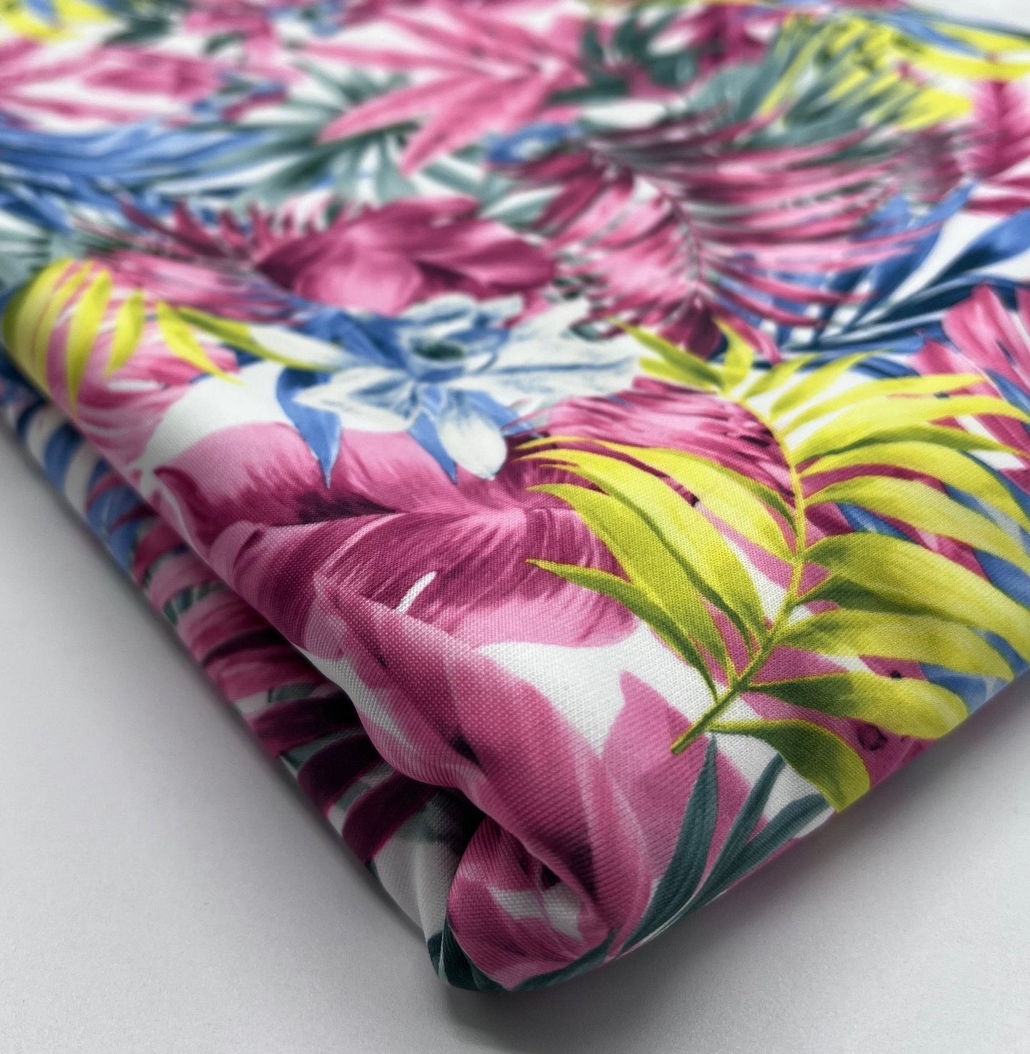 Multi Floral Plain Scuba Stretch 4 Way Stretch Jersey Fabric