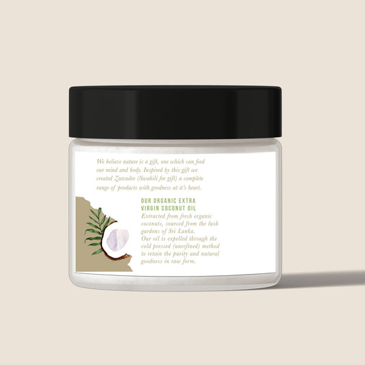 Natural Coconut Oil for Face, Hair & Body – 160ml | Zawadee