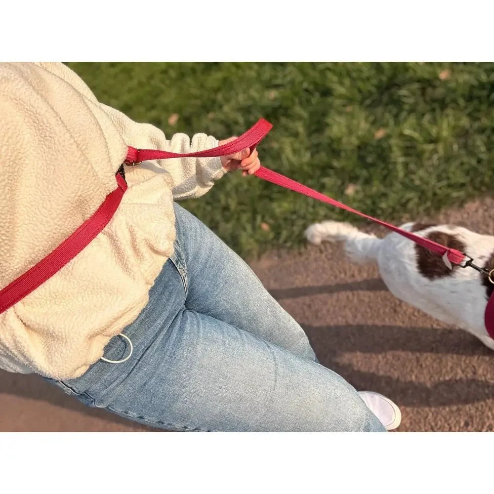 Multi-Way Waterproof Dog Lead - Cross-Body, Hands Free