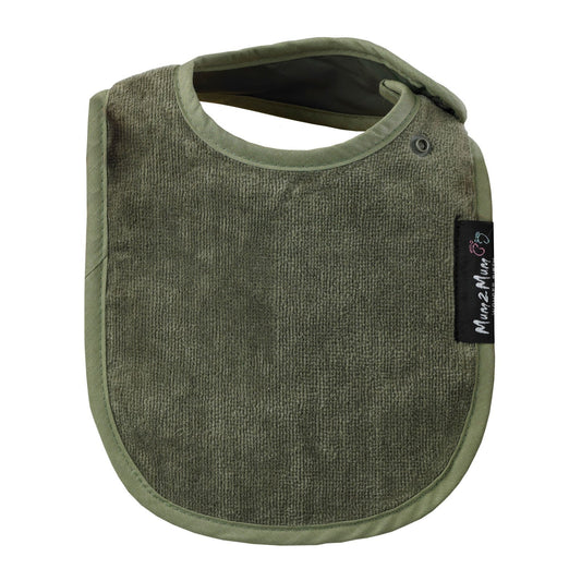 Mum 2 Mum Infant Wonder Bib - Olive Green