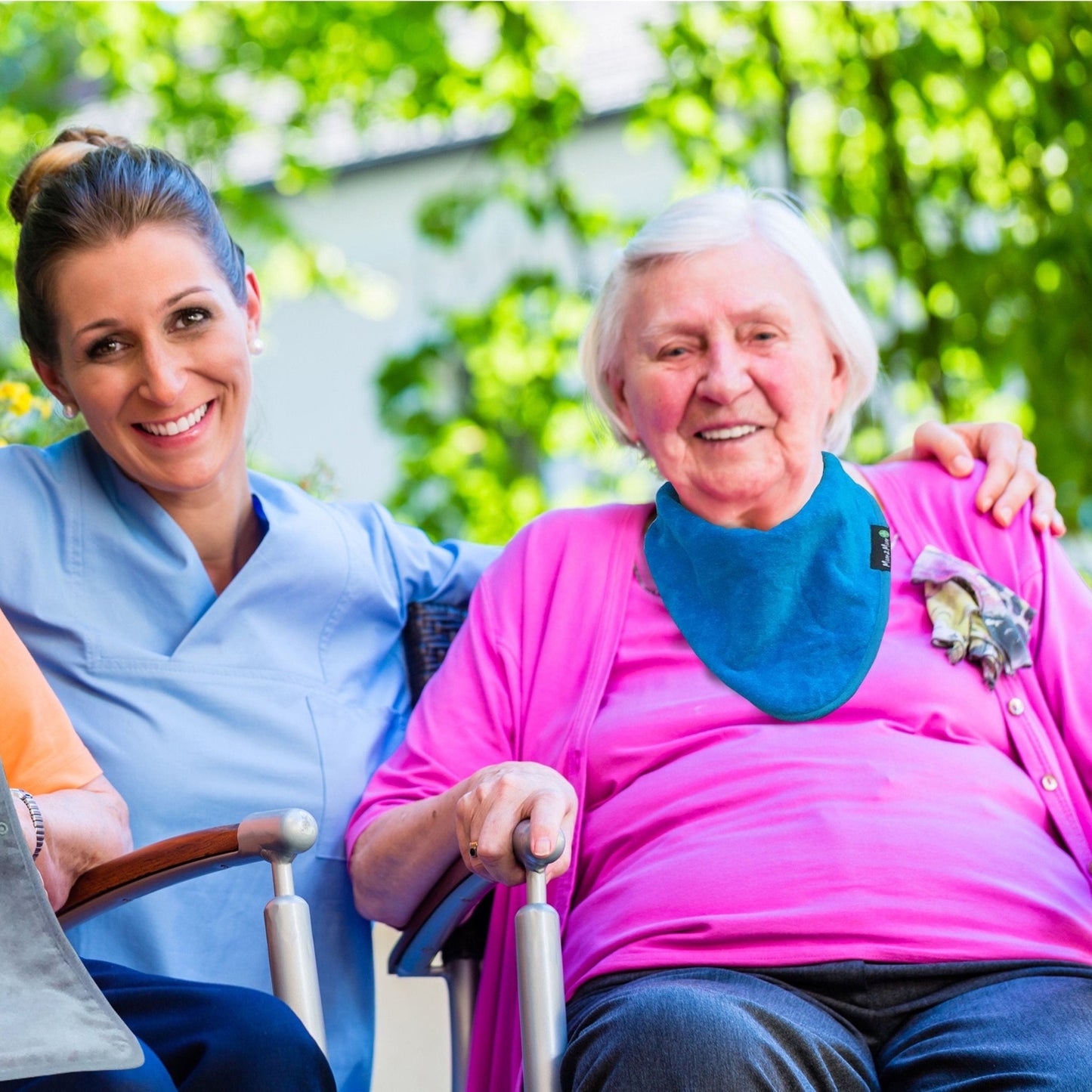 Mum 2 Mum PLUS Adult Disability Bib - Mustard