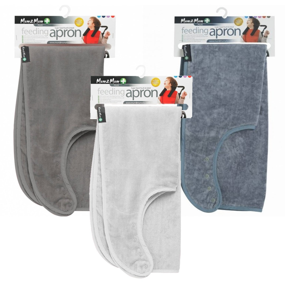 Mum 2 Mum PLUS SuperSized Clothing Protector - Stone Grey