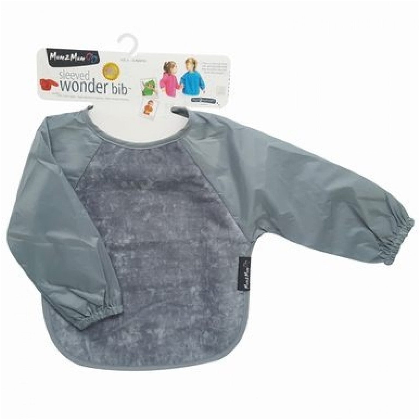 Mum 2 Mum Sleeved Wonder Bib - Two Sizes - 15 Colours