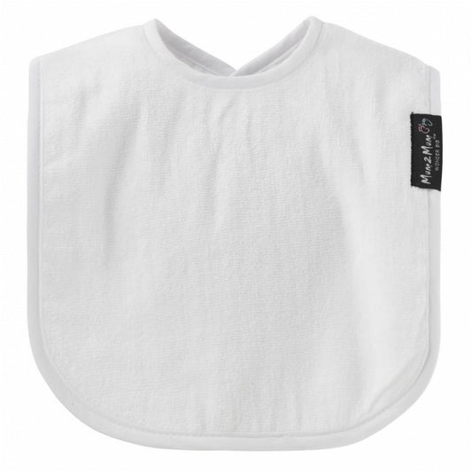 Mum 2 Mum Standard Wonder Bib - White