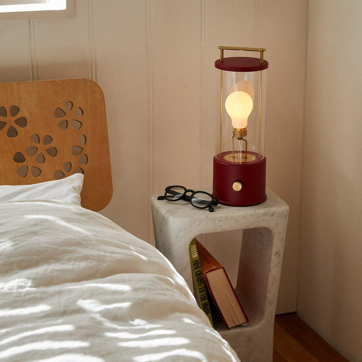 The Muse 1.0 Portable Lamp in Pomona Red - Set of 2