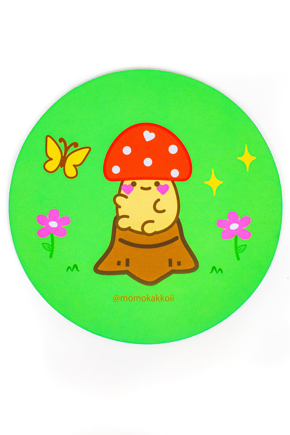 Mushroom Friend and Nature Mouse Pad