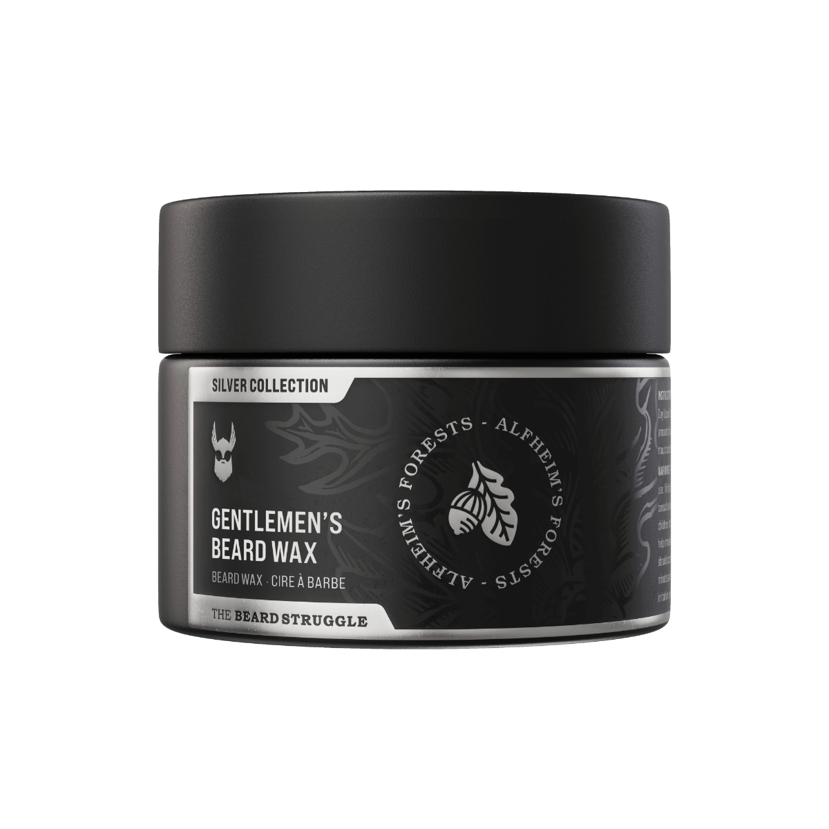 Clear Mustache Wax for a Natural Hold