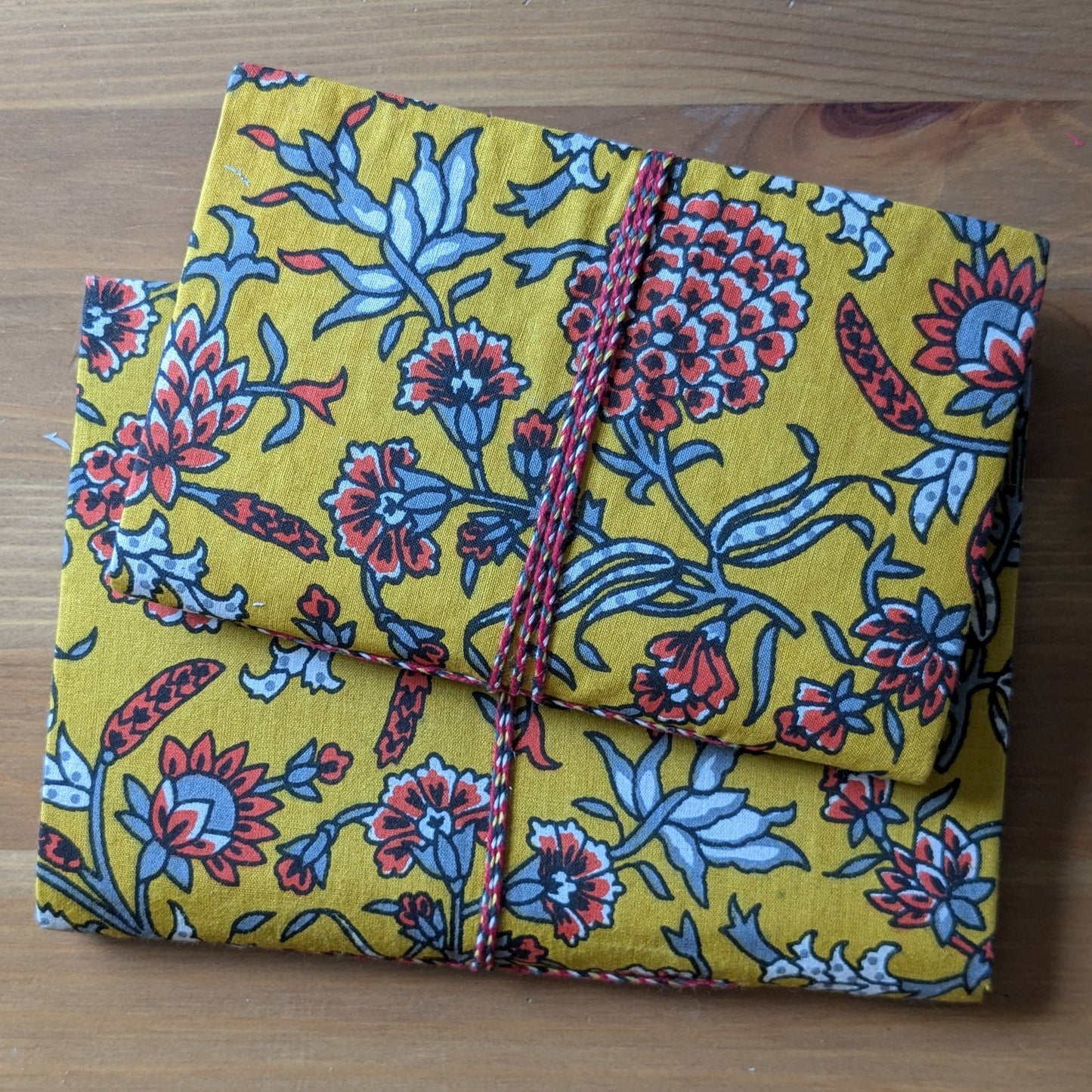 Eco Friendly Cotton Fabric Journals (5 x 7 in), Fair Trade Stationery Ethically Handmade in India