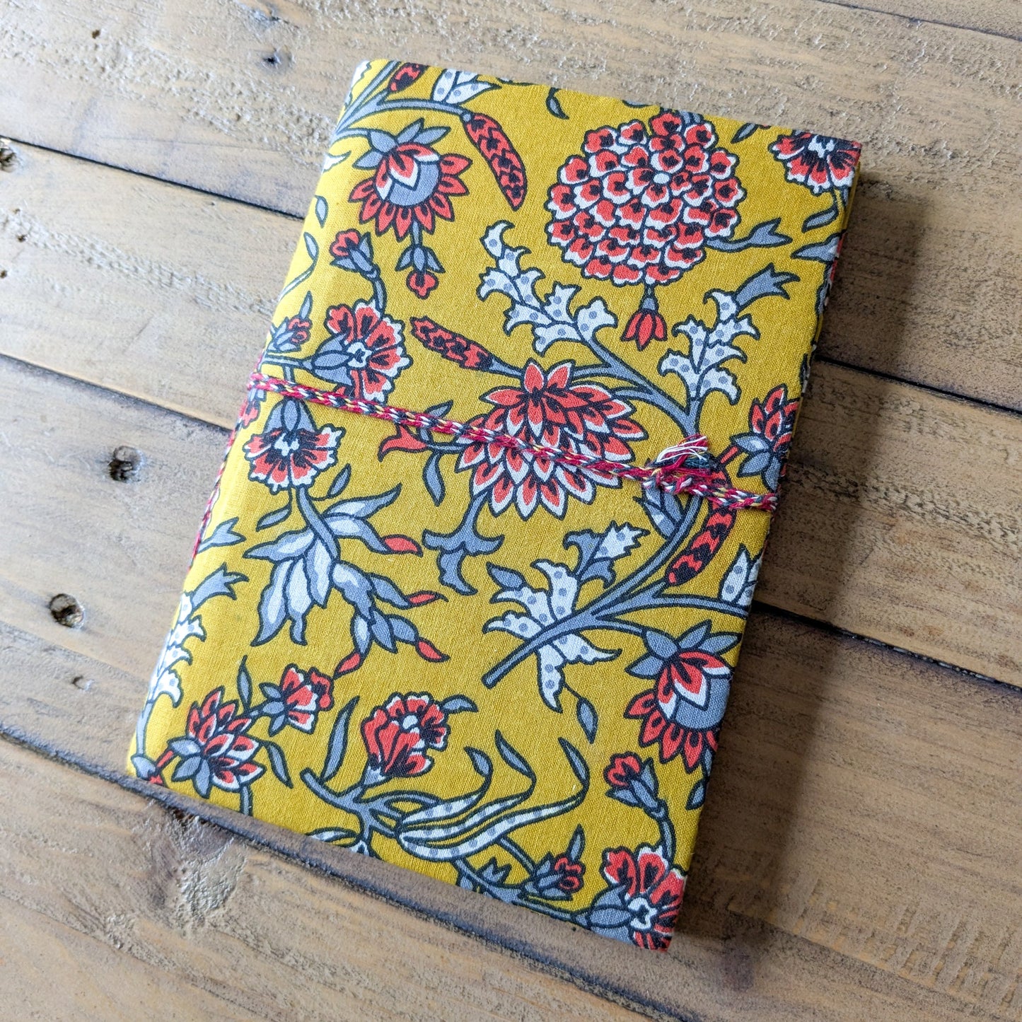 Eco Friendly Cotton Fabric Pocket Journals (4 x 6 in), Fair Trade Stationery Ethically Handmade in India