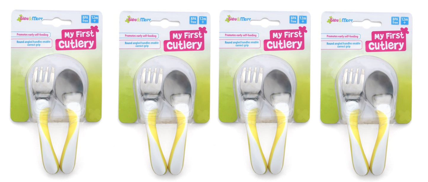 My First Cutlery Set - Fork & Spoon