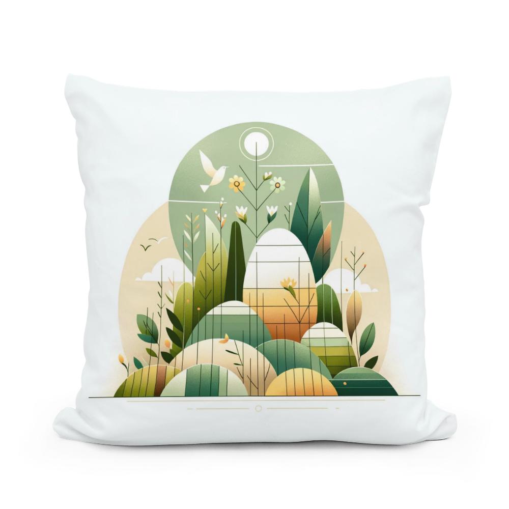 Easter Minimalist Harmony Cotton Cushion