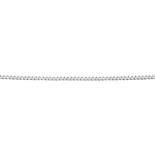 Beginnings Diamond Cut Curb Chain with Extender