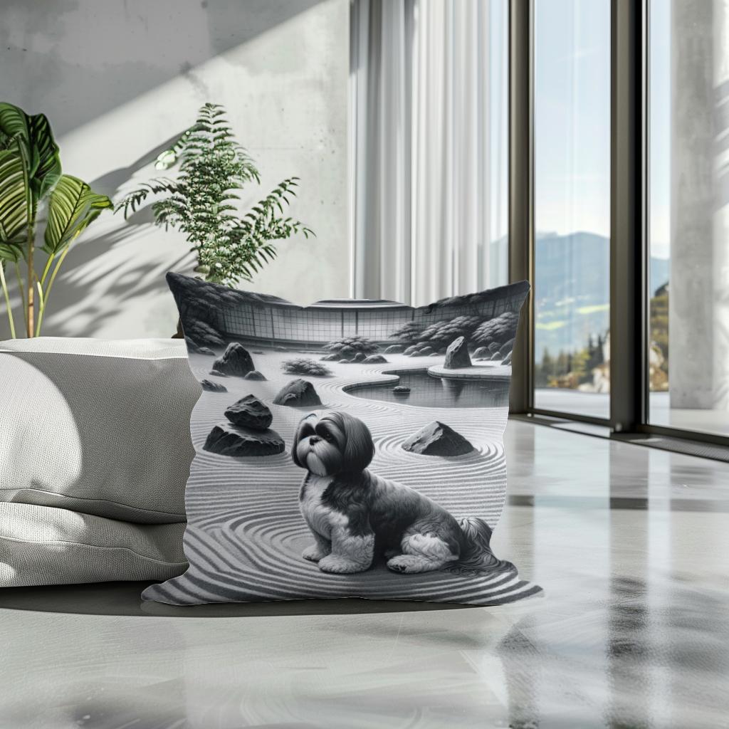 Zen Harmony Cotton Cushion