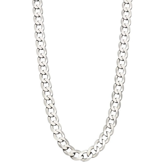 Fred Bennett Heavyweight Diamond Cut Curb Chain Necklace