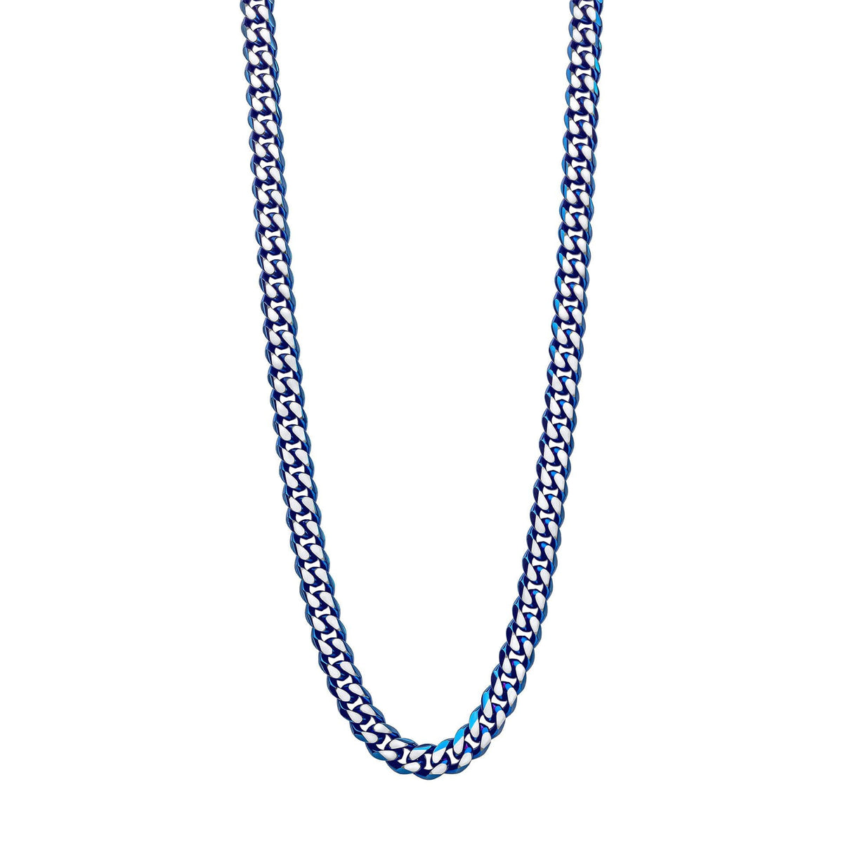 Fred Bennett Blue Curb Chain Necklace