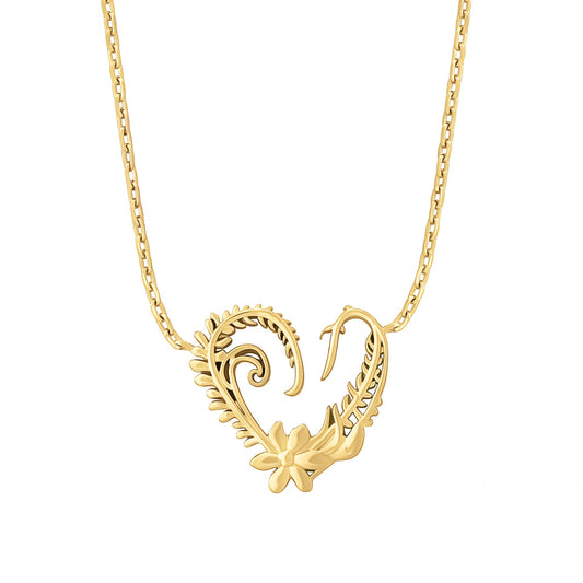 Laura Ashley Fashion Baroque Heart Necklace