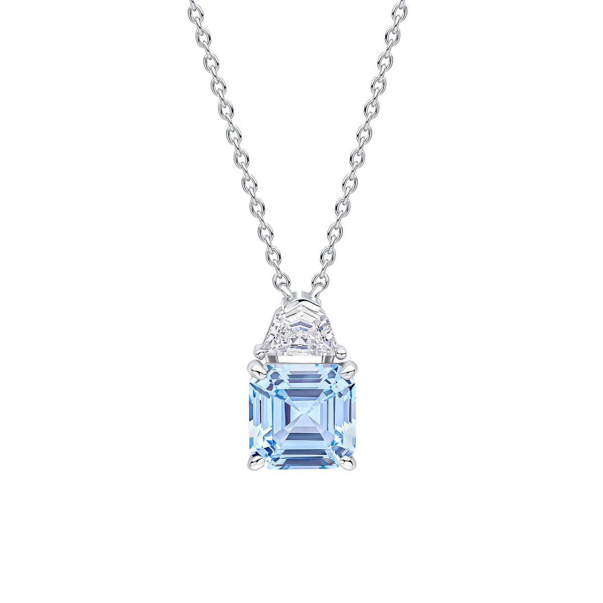 Diamonfire Square Cut Necklace