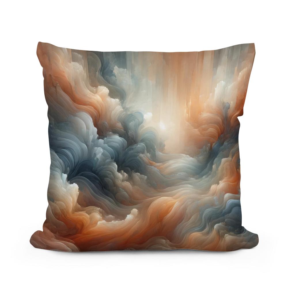 Serene Whispers Cotton Cushion