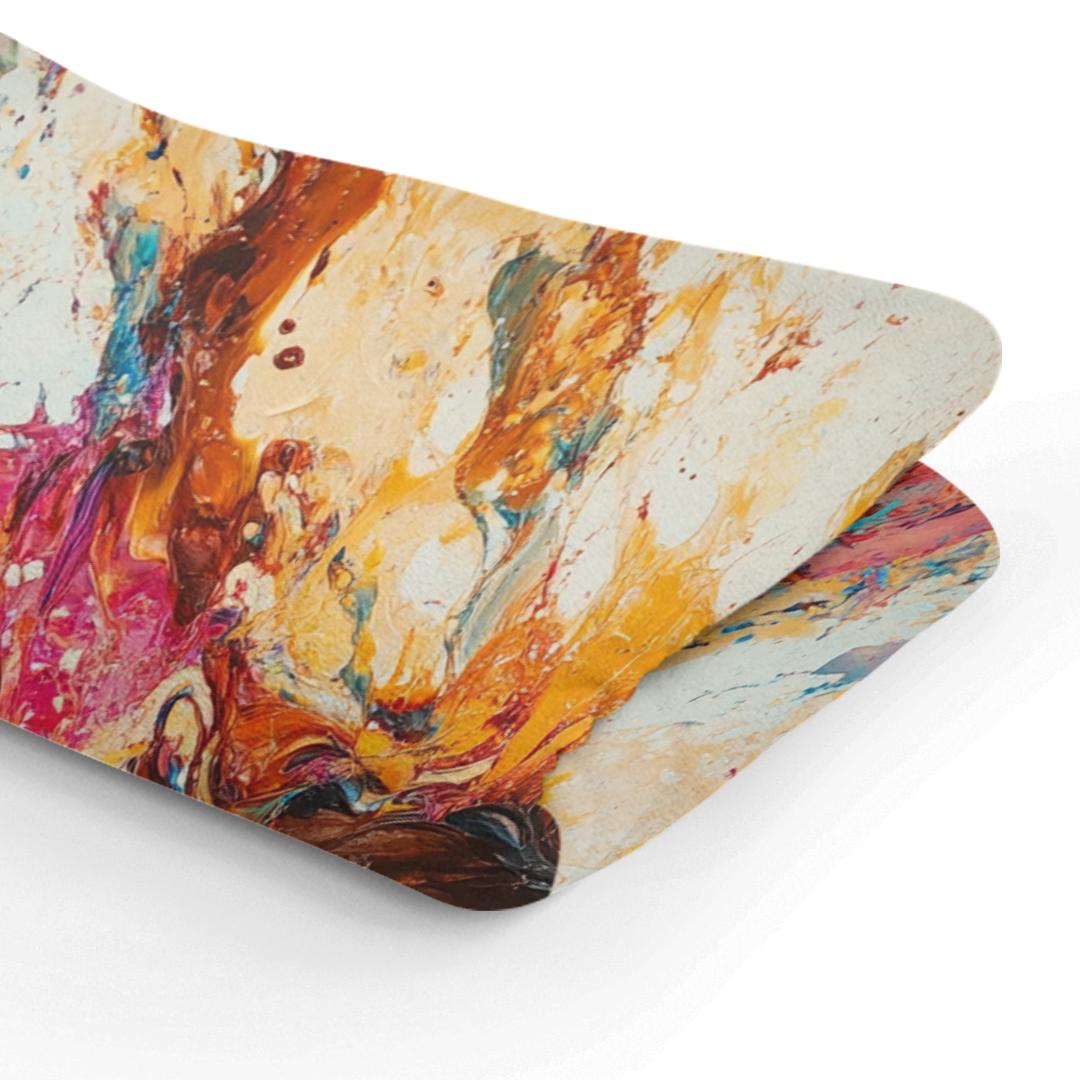Vibrant Coffee Chaos Blanket
