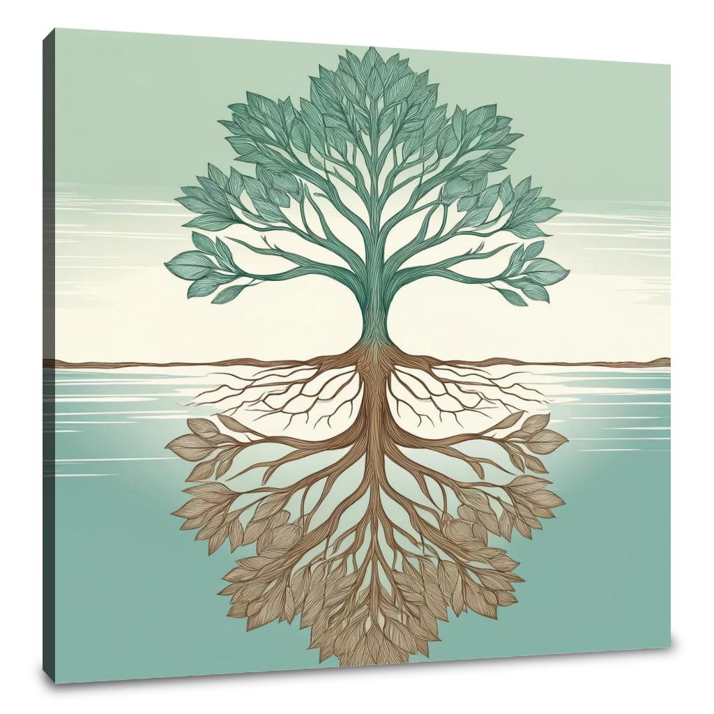 Reflections of Life Canvas
