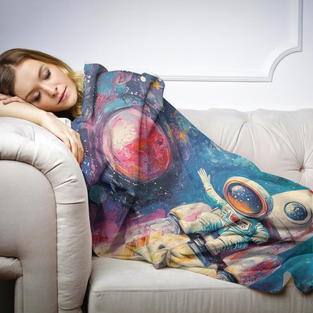 Astronaut Adventure Blanket