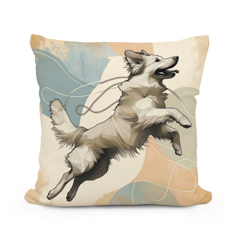 Leap of Joy Canine Cotton Cushion