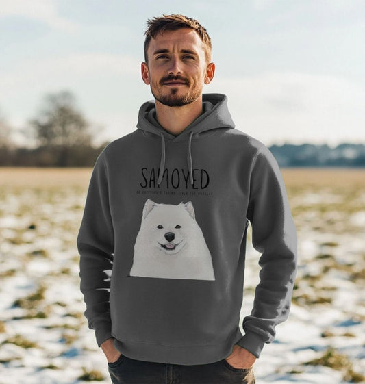 Hug Me, I’m Fluffy – The Samoyed Hoodie He Deserves