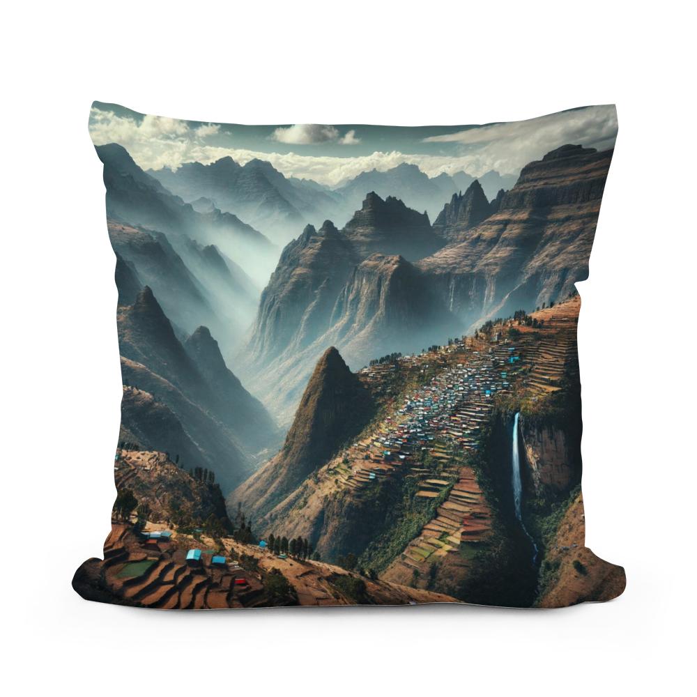 Ethiopian Highlands Cotton Cushion